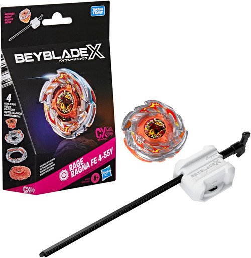 Beyblade X CX Infinity Rage Ragna FE 4-55Y Starter Pack Set Hasbro