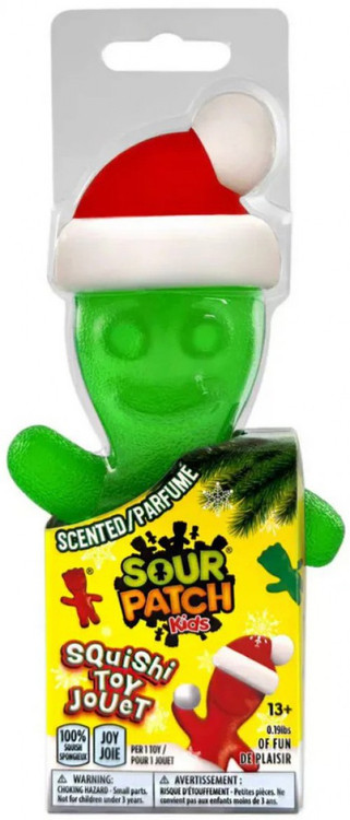 Sour Patch Kids Christmas GREEN Squishy Toy、ToyWiz、kayou