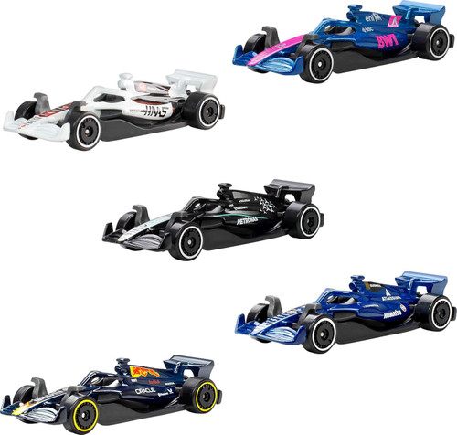 Hot Wheels Formula 1 2025 Die Cast Car 5-Pack、ToyWiz、kayou