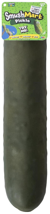 Smush Mart Squishy Pickle 15-Inch Squeeze Toy、ToyWiz、kayou