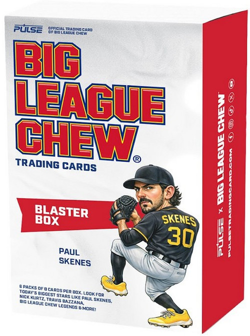 MLB Pulse 2026 Big League Chew Baseball Trading Card BLASTER Box 6