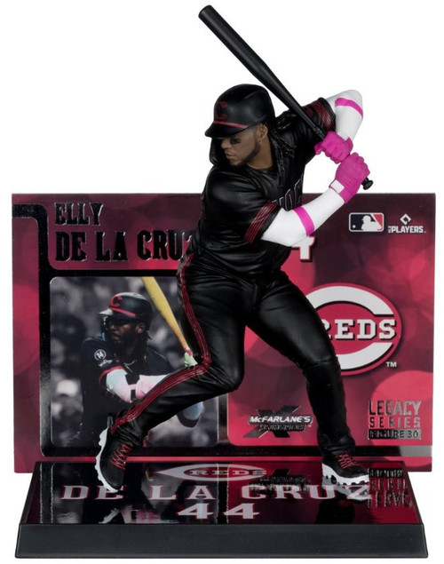 McFarlane Toys MLB Cincinnati Reds Sports Baseball Elly De La Cruz 7-Inch Posed Figure City Connect Jersey、ToyWiz、kayou