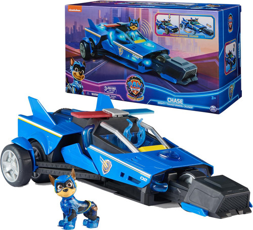Paw Patrol Mighty Movie Chase Mighty Transforming Cruiser Vehicle & Figure、ToyWiz、kayou