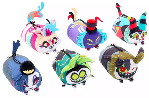 Helluva Boss Helluva Nuggets Plush Bag Clip 4 Mystery Pack - ToyWiz