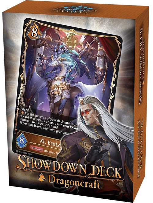 Shadowverse Evolve Trading Card Game New World Genesis Dragoncraft