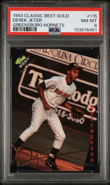 MLB 1993 Classic Best Gold Derek Jeter #115 PSA 8、ToyWiz、kayou