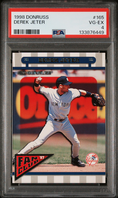 MLB 1998 Donruss Derek Jeter #165 PSA 4、ToyWiz、kayou