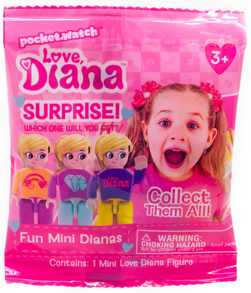 Love, Diana Pocket Watch Surprise Fun Mini Dianas Mystery Pack