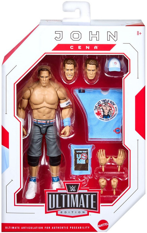 WWE Wrestling Ultimate Edition John Cena 7 Action Figure Mattel