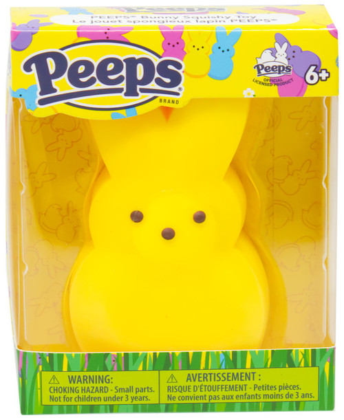 Peeps YELLOW Bunny Squeeze Toy Boxed、ToyWiz、kayou