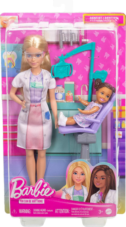 Barbie You Can Be Anything Dentist 13.25-Inch Doll、ToyWiz、kayou