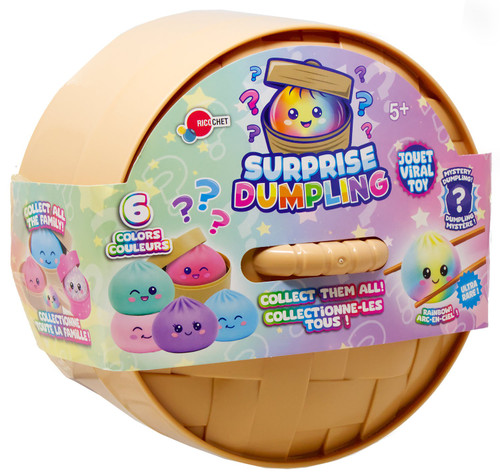 JUMBO Dumpling Surprise 10-Inch Pack 1 RANDOM Squeezy Toy、ToyWiz、kayou