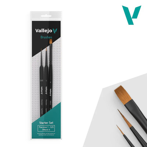 Vallejo Paint Brush Precision Starter Set、ToyWiz、kayou