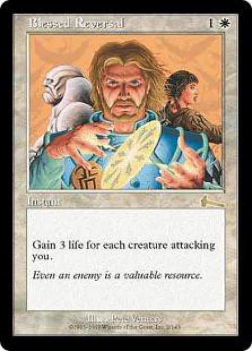 MtG Urza's Legacy Rare Blessed Reversal #2 Moderately Played、ToyWiz、kayou