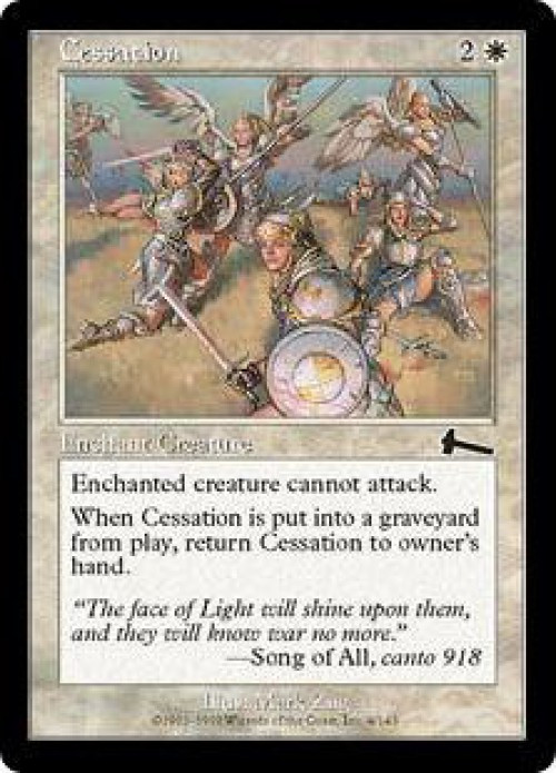 MtG Urza's Legacy Common Cessation #4 Lightly Played、ToyWiz、kayou
