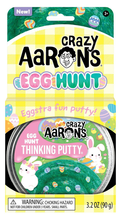 Thinking Putty Egg Hunt Eggstra Fun 2.1Oz Putty、ToyWiz、kayou