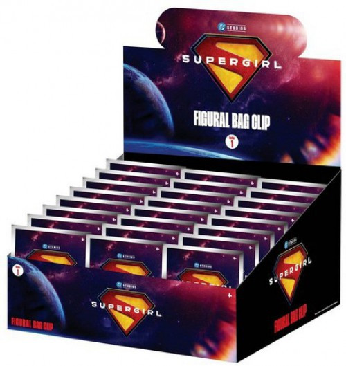 DC 3D Figural Foam Bag Clip Supergirl Series 1 Mystery Box 24 Packs (Pre-Order ships September)、ToyWiz、kayou