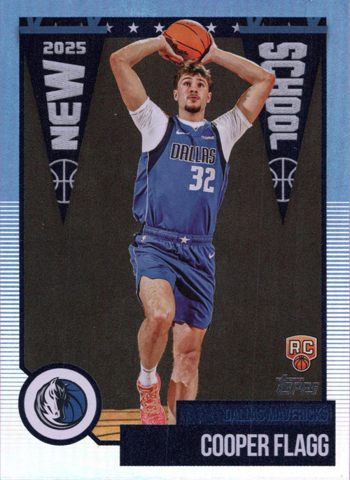 NBA 2025-26 Topps Basketball New School Cooper Flagg NS-1 Rookie、ToyWiz、kayou