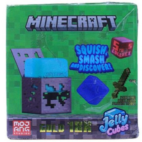 Minecraft Jelly Cubes Mystery Pack 1 RANDOM Color Squishy Toy、ToyWiz、kayou