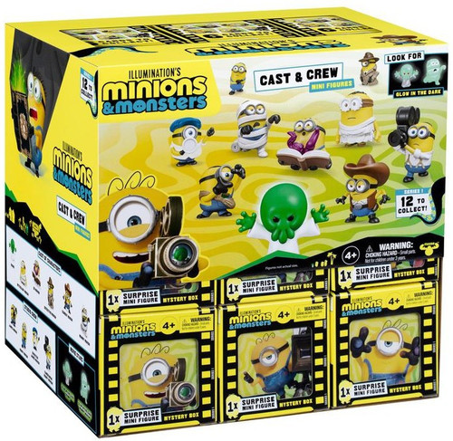 Despicable Me Minions Monsters Cast Crew Mystery Box 18 Packs