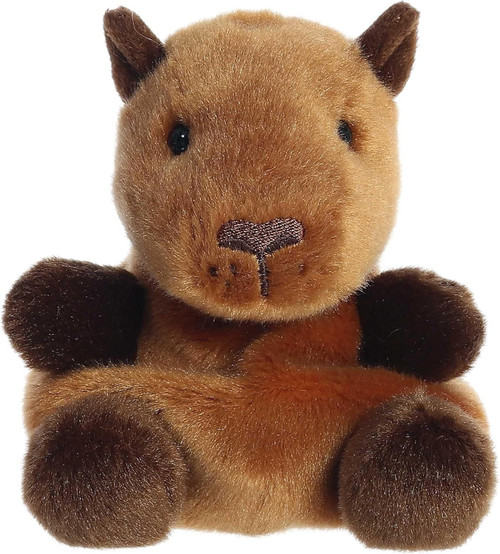 Original Palm Pals Sid Capybara 5-Inch Mini Bean Bag Plush、ToyWiz、kayou