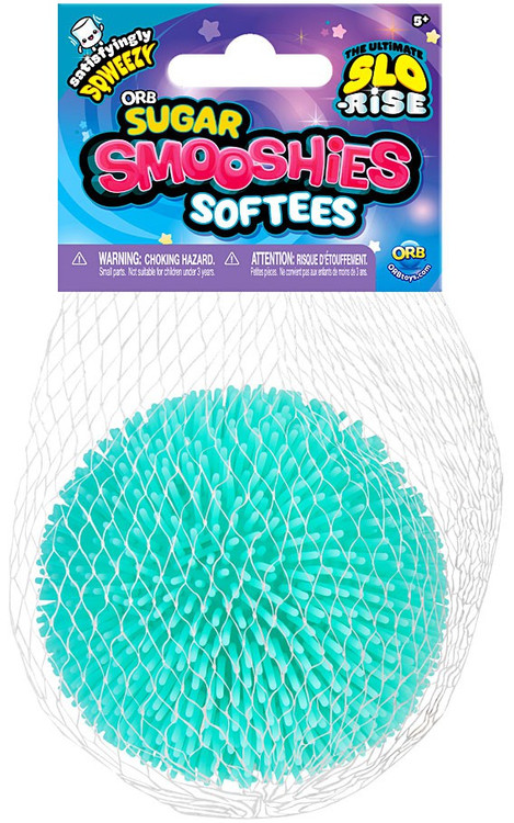 Sugar Smooshies Softees TEAL Squishy Toy Ultimate Slo-Rise