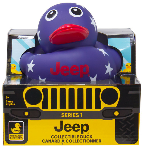 Jeep RED, WHITE & BLUE 7-Inch Collectible Duck Boxed、ToyWiz、kayou