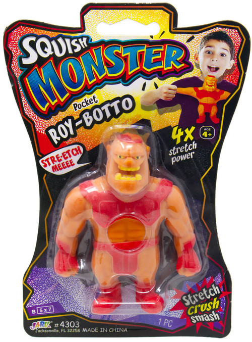 Squish Monster Pocket Roy-Botto 3.5-Inch Stretchy Figure、ToyWiz、kayou