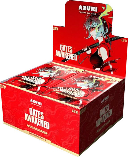 Azuki Trading Card Game Gates Awakened Booster Box 24 Packs Azuki