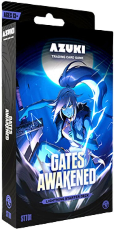 Azuki Trading Card Game Gates Awakened Lightning Starter Deck ST01 Raizan, 63 Cards (Pre-Order ships September)、ToyWiz、kayou
