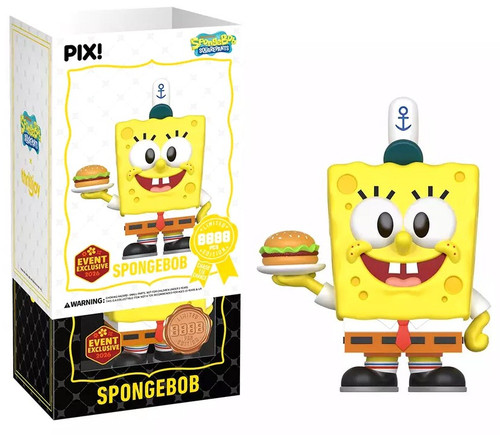 Nickelodeon PIX! Spongebob Squarepants Mystery Pack 1 RANDOM Figure、ToyWiz、kayou