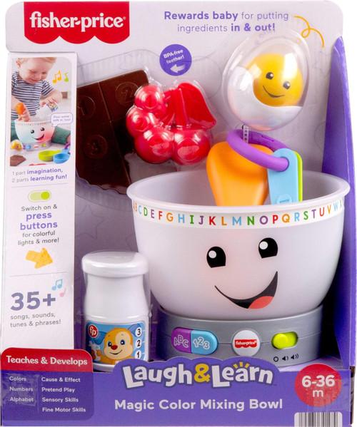 Fisher Price Laugh & Learn Magic Color Mixing Bowl、ToyWiz、kayou