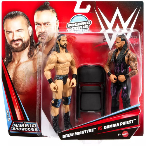WWE Wrestling Main Event Showdown Series 26 Drew McIntyre vs