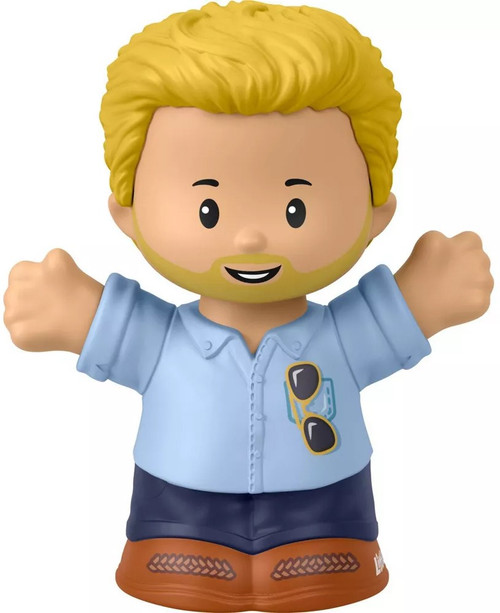 Fisher Price Little People Sunglasses Dad 2.7-Inch Figure、ToyWiz、kayou