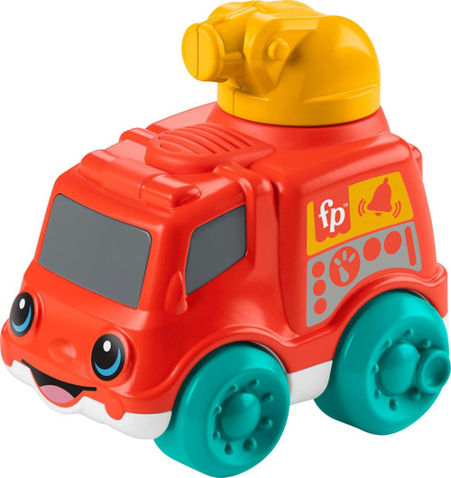 Fisher Price Chime & Ride Fire Truck Push Along Vehicle、ToyWiz、kayou