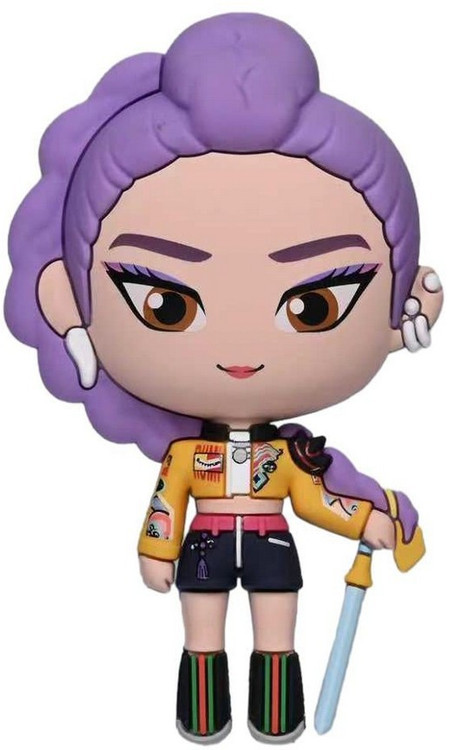 KPop Demon Hunters Rumi 2.5-Inch 3D Foam Collectible Magnet、ToyWiz、kayou