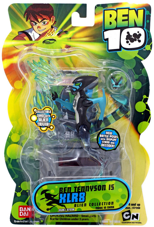 ben10フィギュア Ben 10 Alien Collection Series 2 XLR8 4 Action Figure Damaged