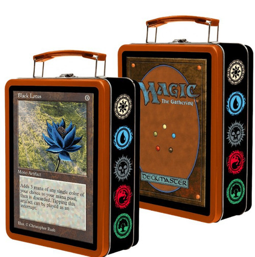 Magic The Gathering Black Lotus Tin Lunch Box ToyNK Toys LLC - ToyWiz