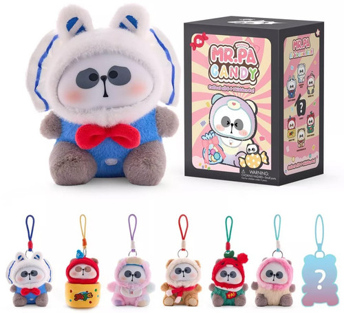 Mr. Pa Candy Series Plush Collectible 6 Mystery Pack Toy City - ToyWiz