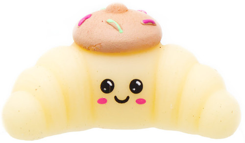 Scrunchems Squishy Buddies Sweet Treats Croissant Sensory Stress Toy、ToyWiz、kayou