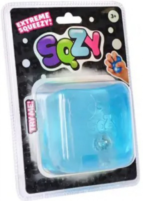 SQZY Squishy Gem Cube Light Up Squeeze Toy 1 RANDOM Color Sunny