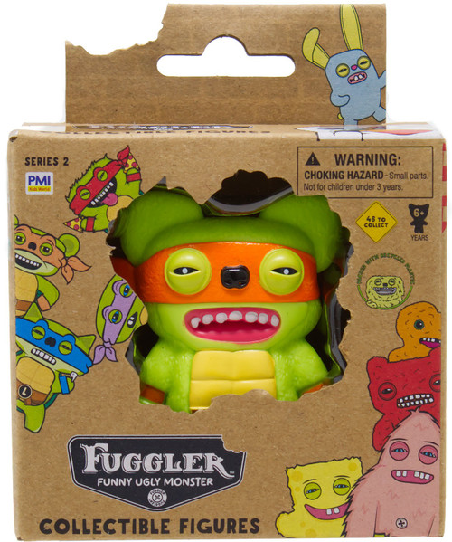 Fuggler Teenage Mutant Ninja Turtles Series 2 Michelangelo 2.5-Inch Mini Figure、ToyWiz、kayou