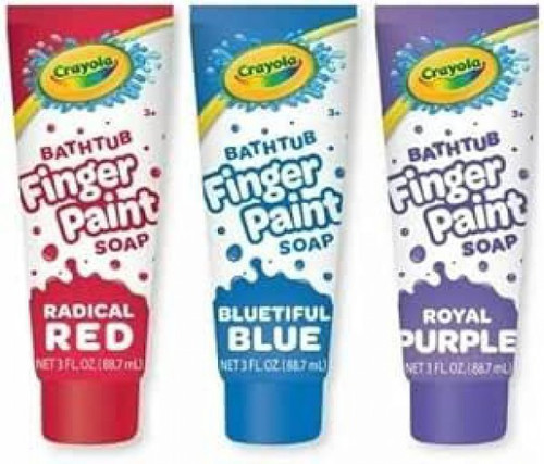 Crayola Radical Red, Bluetiful Blue and Royal Purple 3 oz. 3-Pack、ToyWiz、kayou