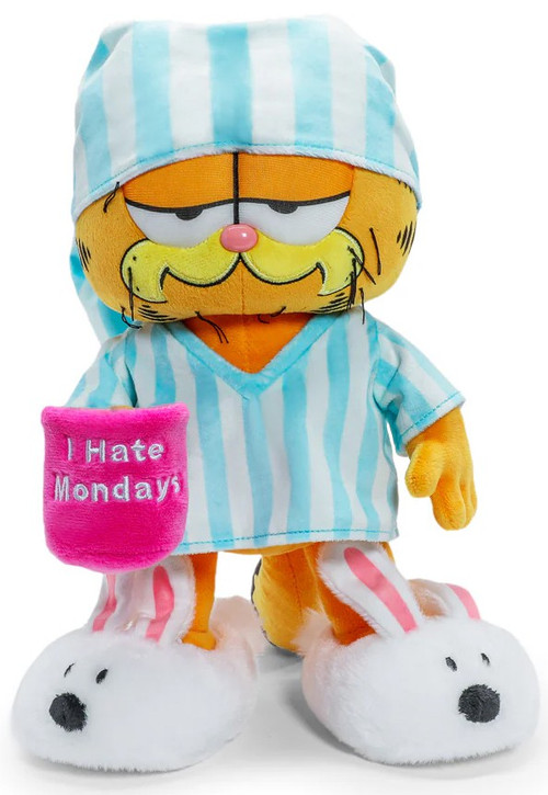 I Hate Mondays Grouchy Garfield 13-Inch Premium Plush、ToyWiz、kayou