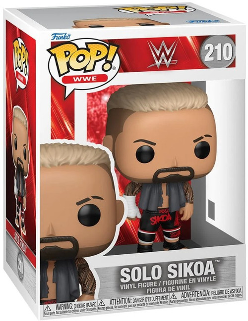 Funko WWE POP WWE Solo Sikoa Vinyl Figure 210 - ToyWiz