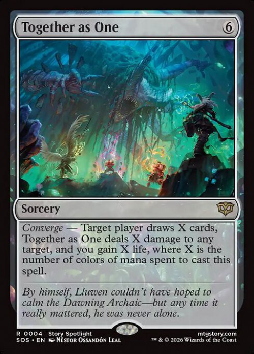 two cards in one mtg Isshin, Heavens as Legendary Creature Dragon Spirit Do you draw one or
