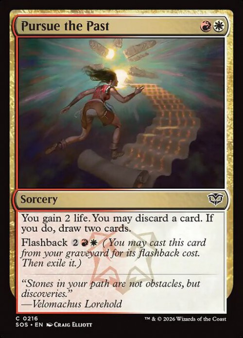 MtG Secrets of Strixhaven Common Pursue the Past #216、ToyWiz、kayou