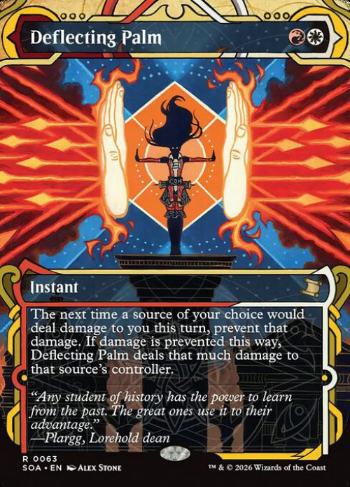 MtG Secrets of Strixhaven Mystical Archive Rare Deflecting Palm #63、ToyWiz、kayou