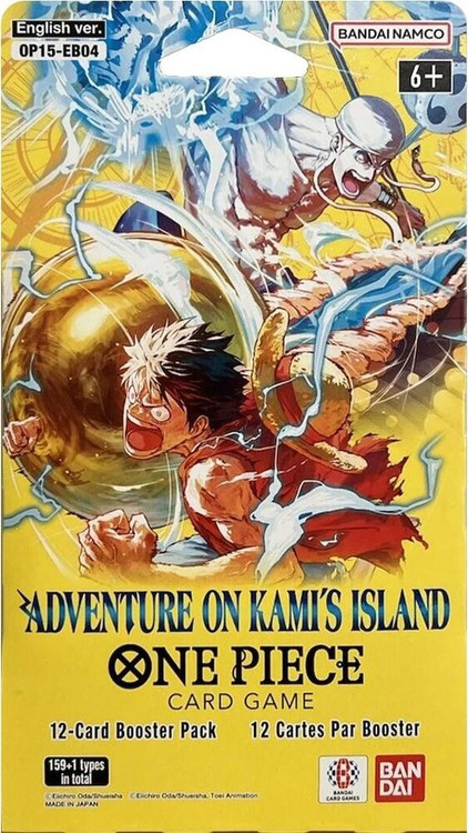 ワンピースカードゲーム ADVENTURE ON KAMI'S 英語 One Piece Trading Card Game Adventure on KAMIs Island SLEEVED