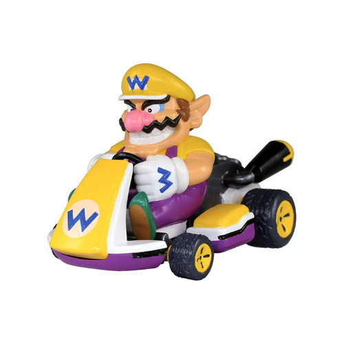 Mario Kart Wario 2-Inch Pullback Racer Loose、ToyWiz、kayou